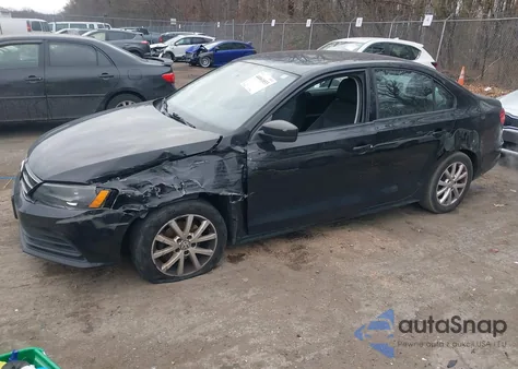 2015 Volkswagen Jetta 1.8T Se из США, поврежденный, VIN 3VWD17AJ3FM415587